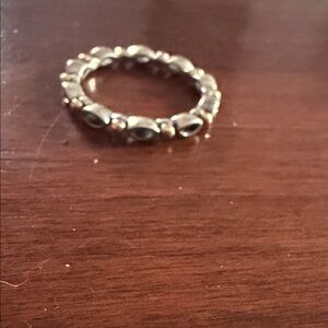 Chic Silver Women's Band Ring